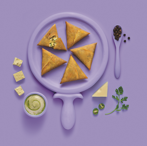 CHEESY PANEER SAMOSA