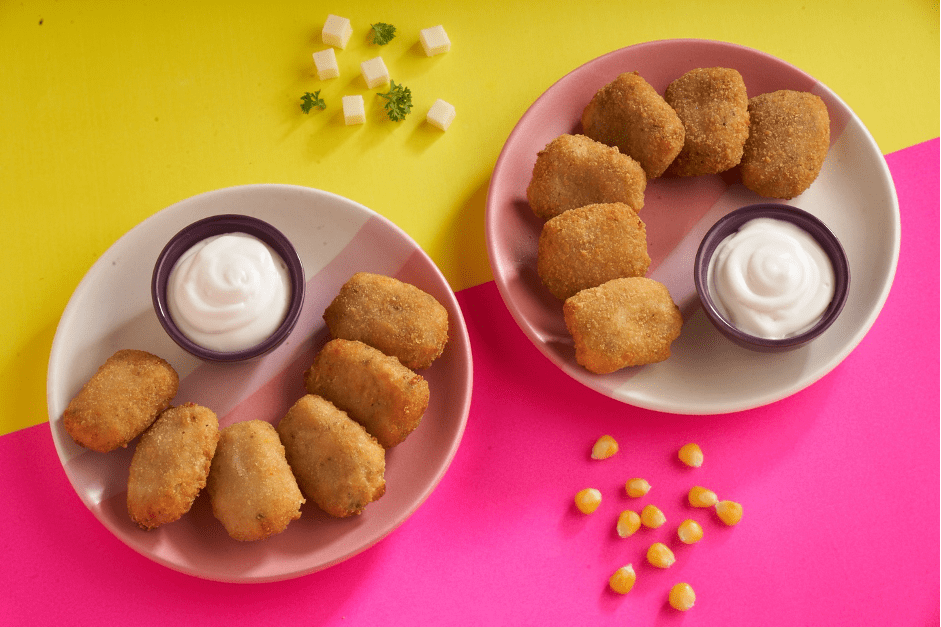 Goeld Cheese Corn Nuggets Photoshoot