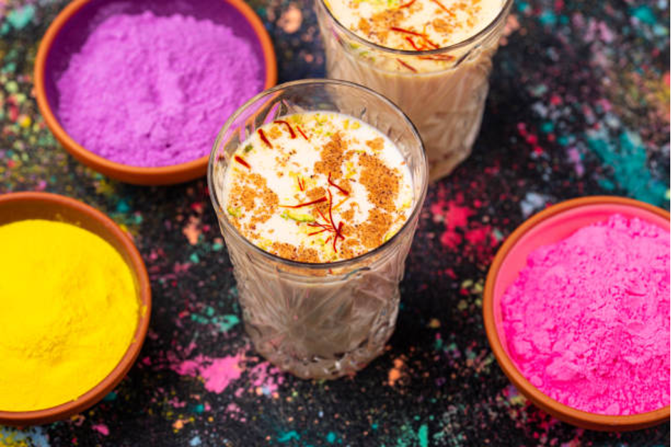 Thandai image for with holi theme