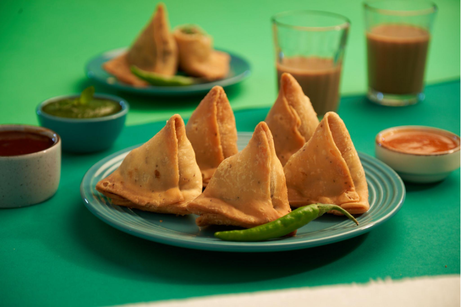 Goeld Punjabi Samosa Photoshoot