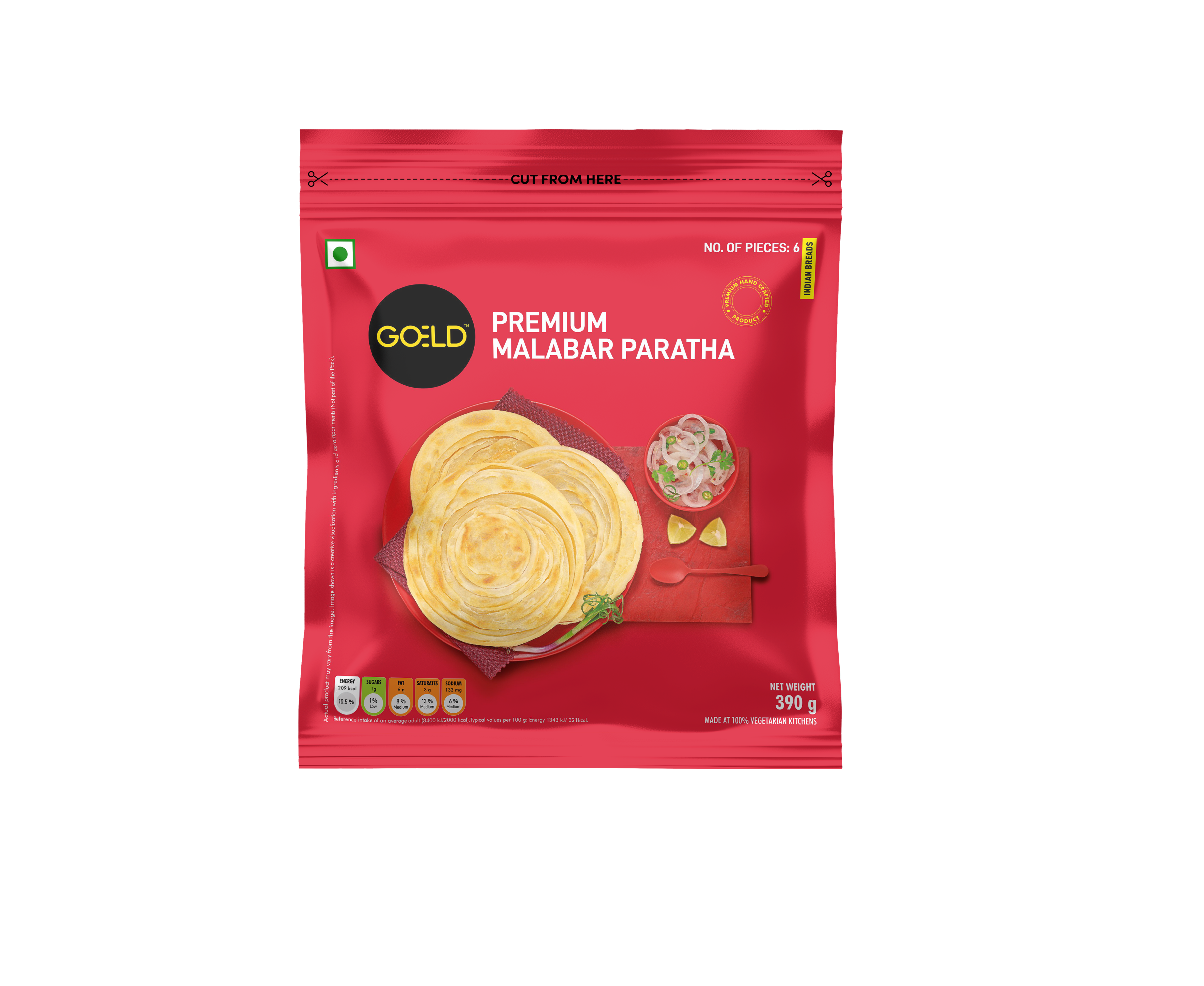 Goeld Malabar Paratha